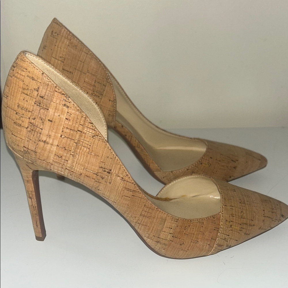 Elegant Tan High Heels